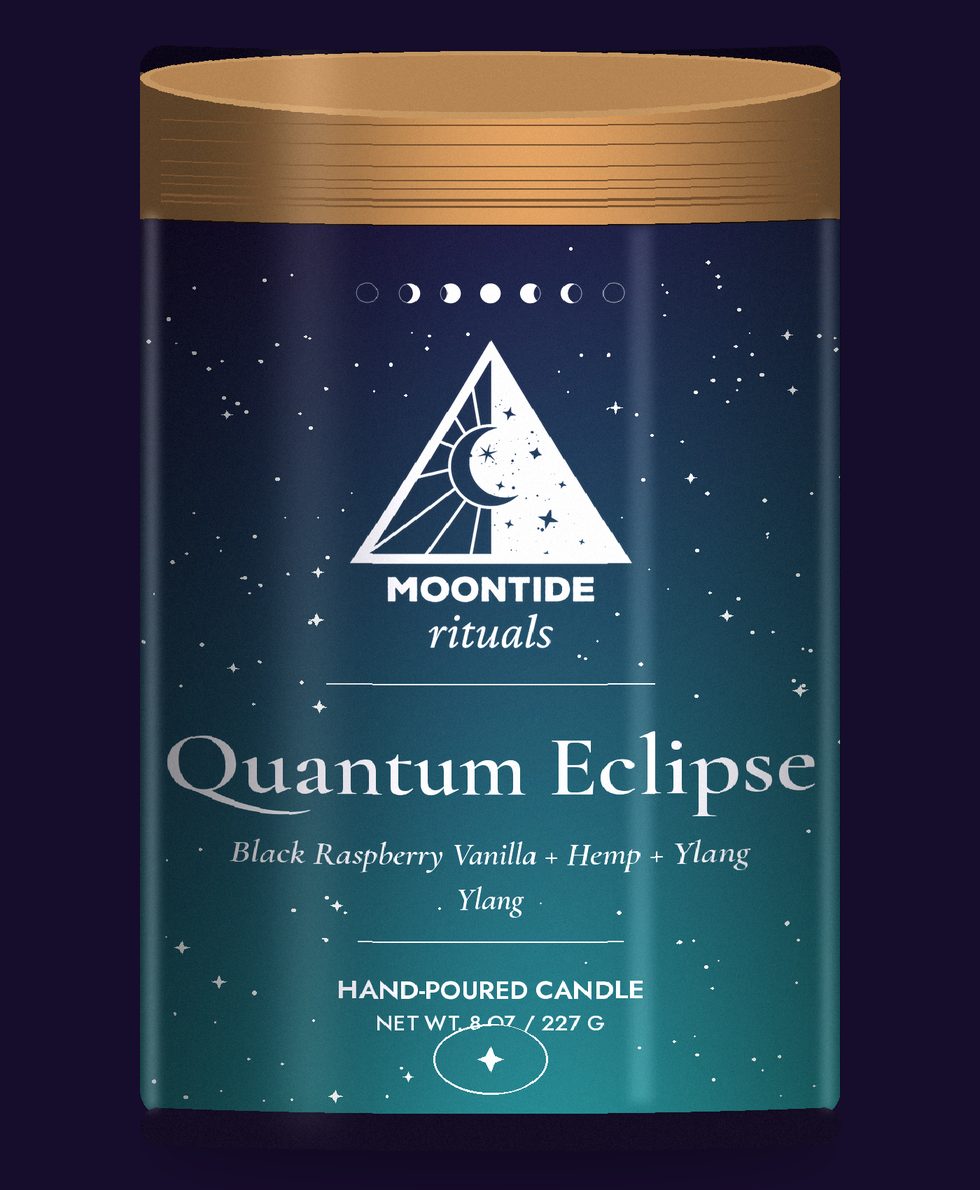 Quantum Eclipse ritual candle
