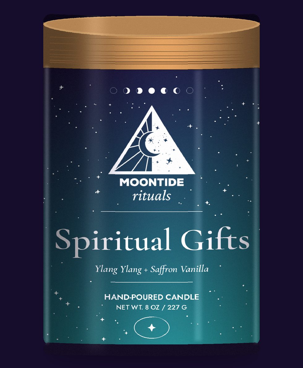 Spiritual Gifts ritual candle