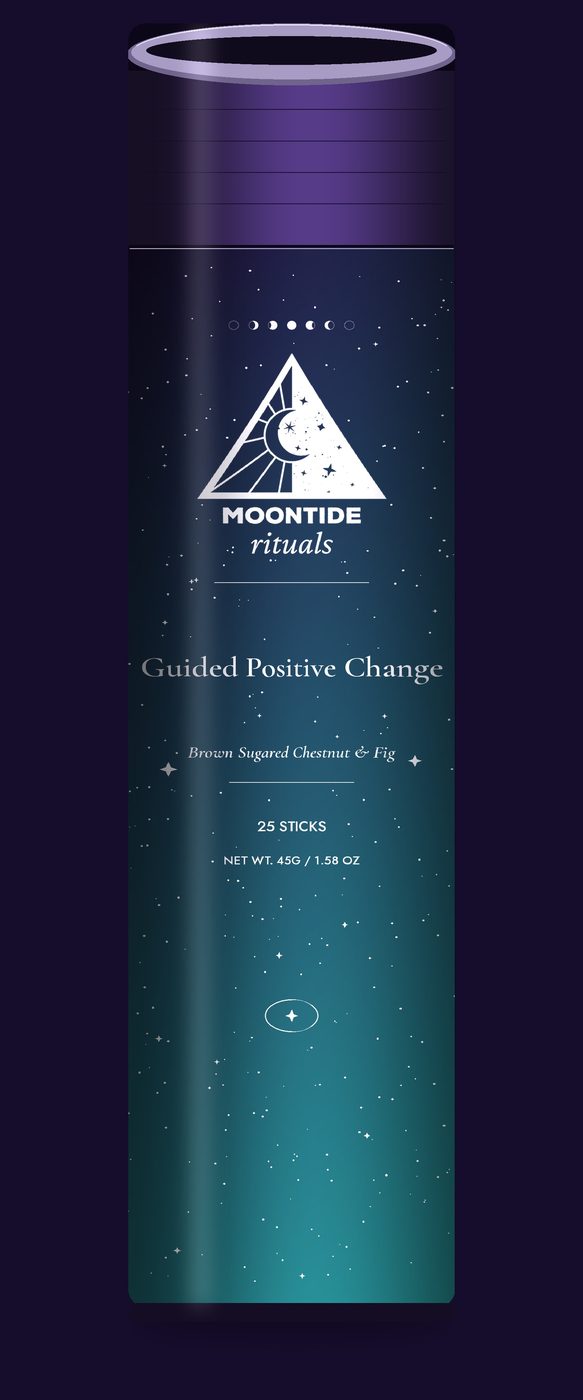 Guided Positive Change incense tube