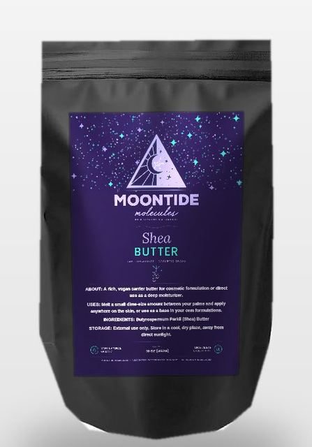 Shea Butter in Moontide Molecules packaging