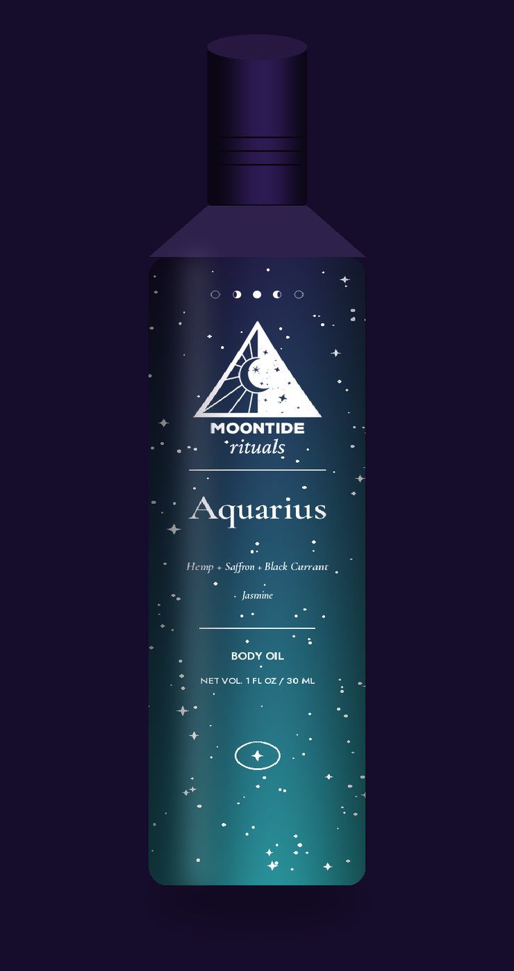 Aquarius body oil