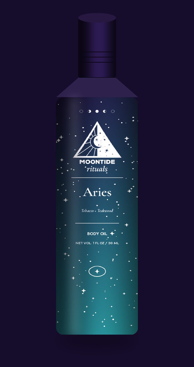 Aries body oil